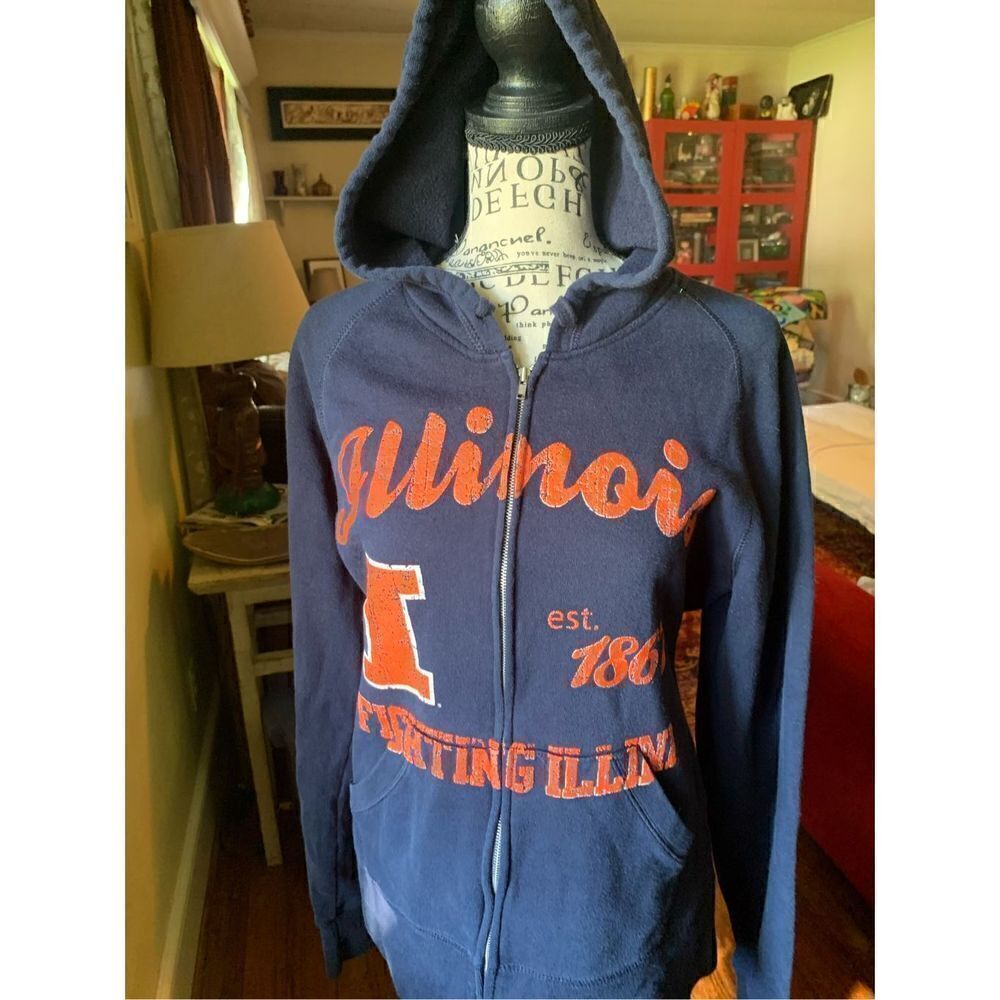 Fighting Illini of university of Illinois Hoodie